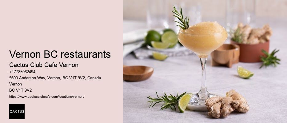 Vernon BC restaurants