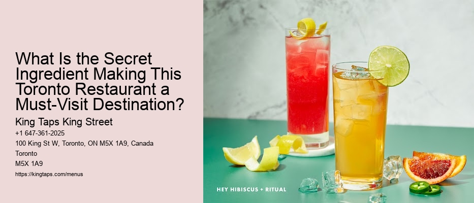 What Is the Secret Ingredient Making This Toronto Restaurant a Must-Visit Destination?