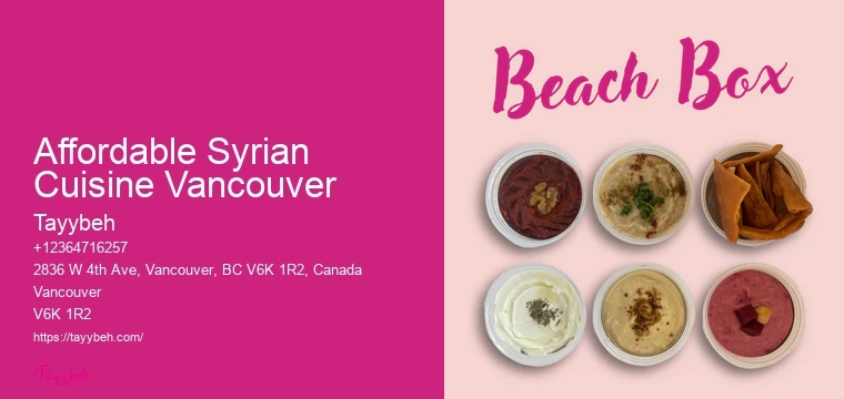 Vancouver catering for festivals