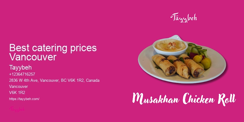 Vancouver event catering
