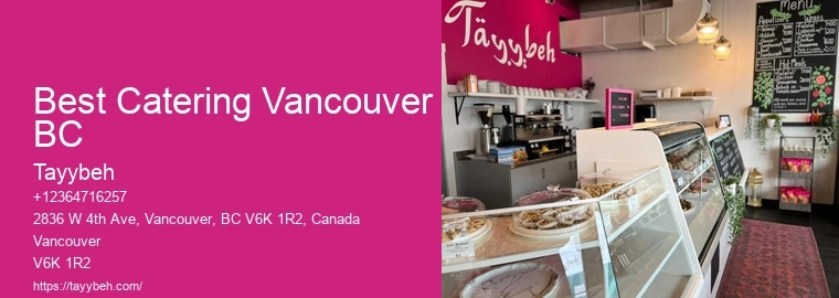 Healthy Syrian Lunch Vancouver