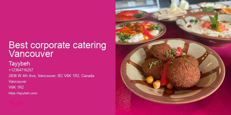 Healthy Syrian Dinner Vancouver