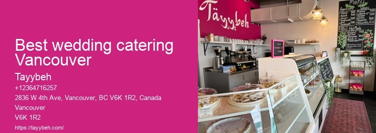 Affordable Plated Dinners Vancouver