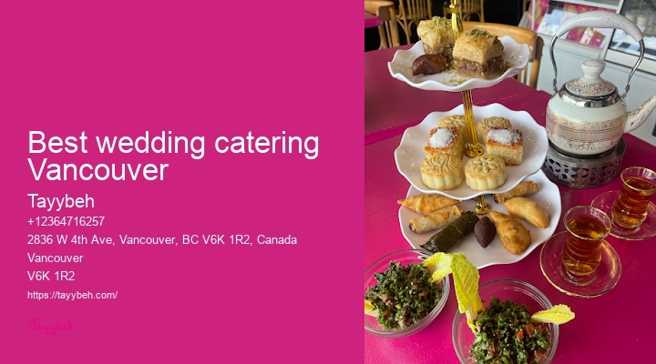 Vancouver event catering for special occasions