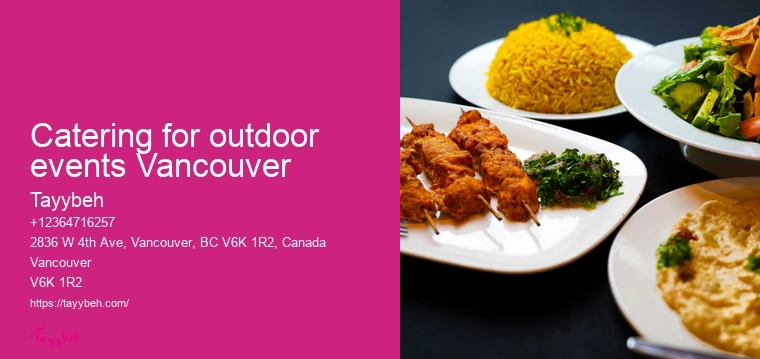 Event catering Vancouver