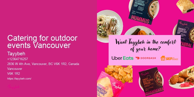 Vegan catering services Vancouver