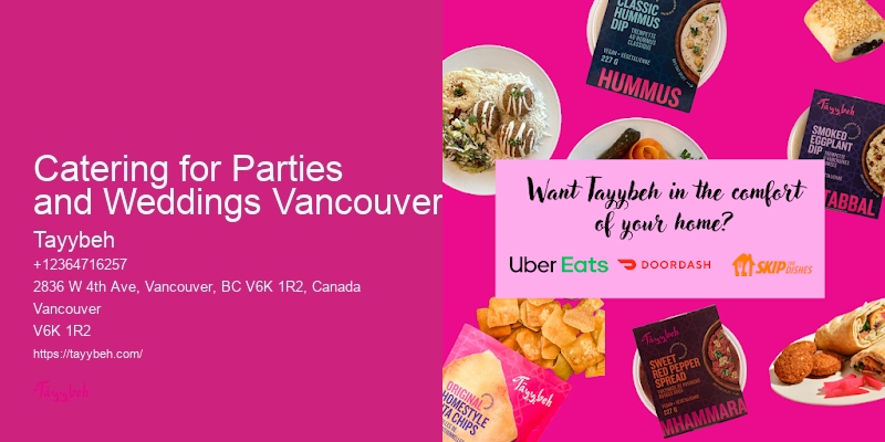 Healthy meal catering Vancouver