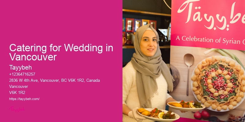 Vancouver dinner catering