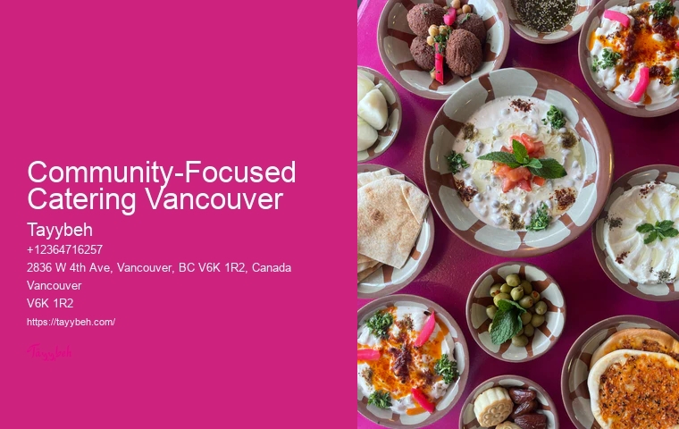 Middle Eastern Event Food Vancouver