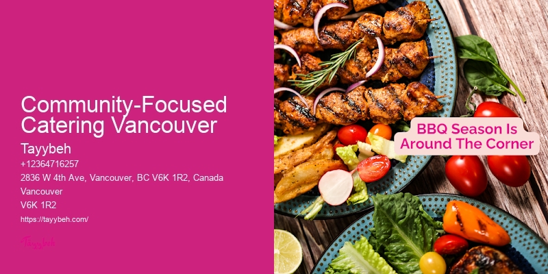 Vancouver halal catering for parties