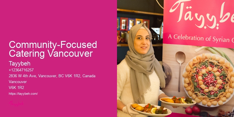 Catering for weddings Vancouver