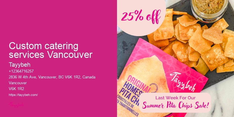 Professional catering Vancouver