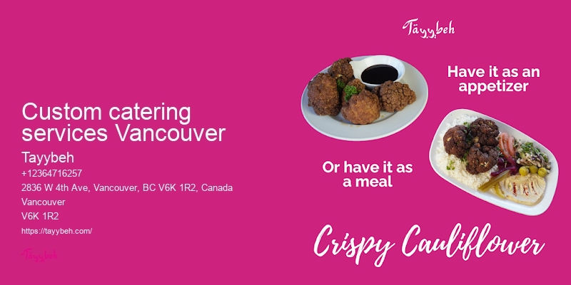 Vancouver catering for company events