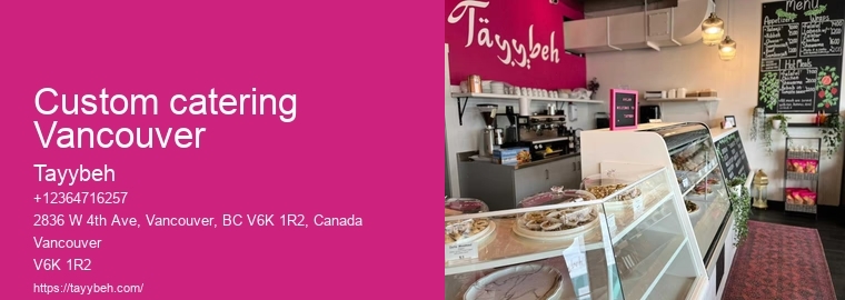 Vancouver Lunch Catering Services