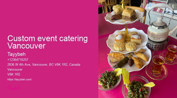 Syrian Food Delivery Vancouver