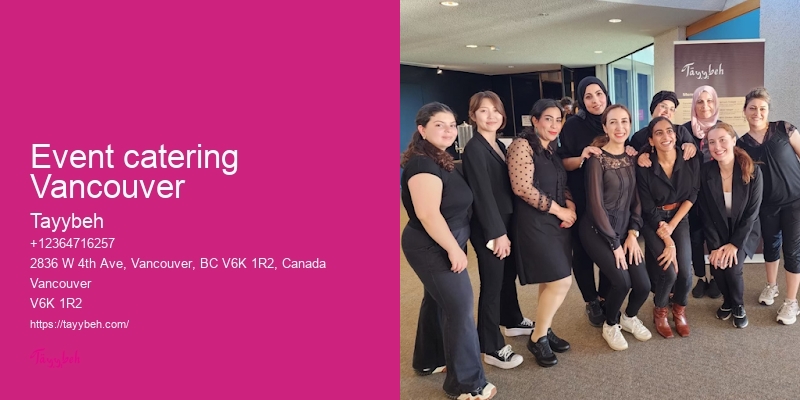 Event catering Vancouver