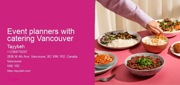 Syrian Food for Banquets Vancouver