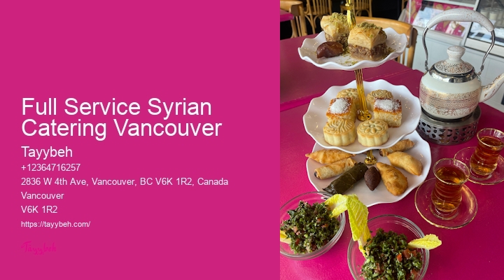 Catering companies in Vancouver