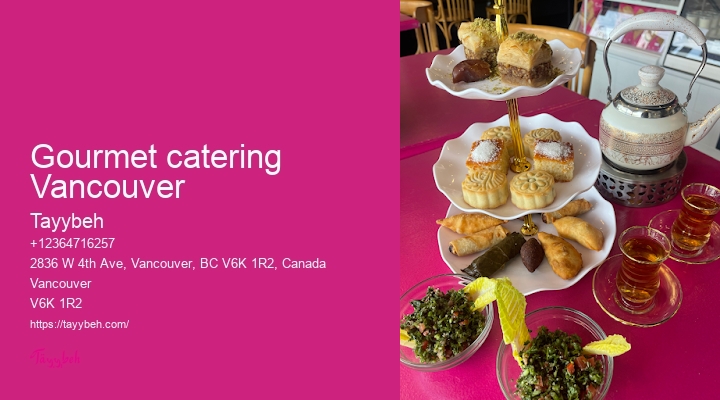 Gourmet Syrian Food Vancouver