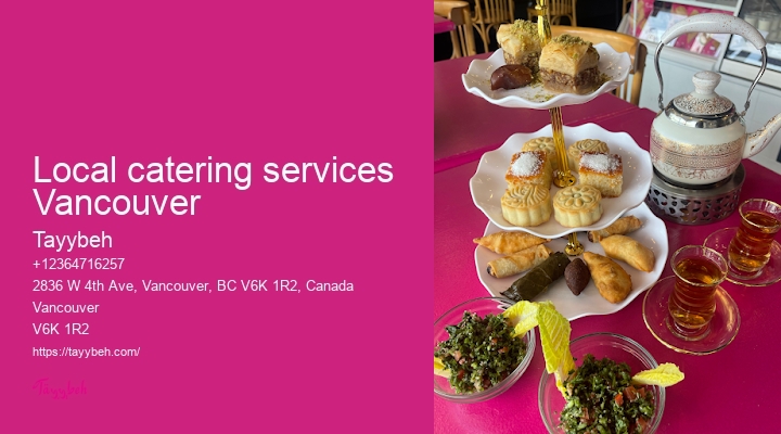 Catering companies Vancouver reviews