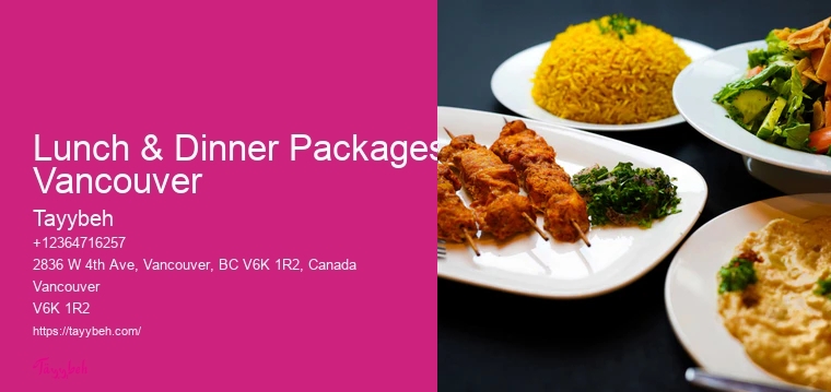 Syrian Culinary Experiences Vancouver