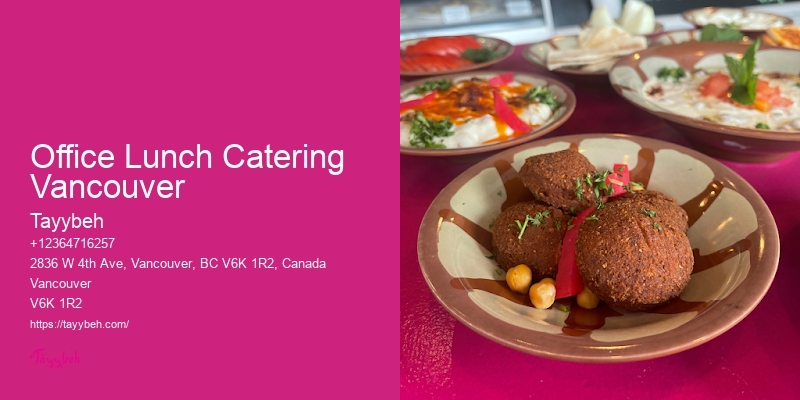 Authentic Syrian Meals Vancouver