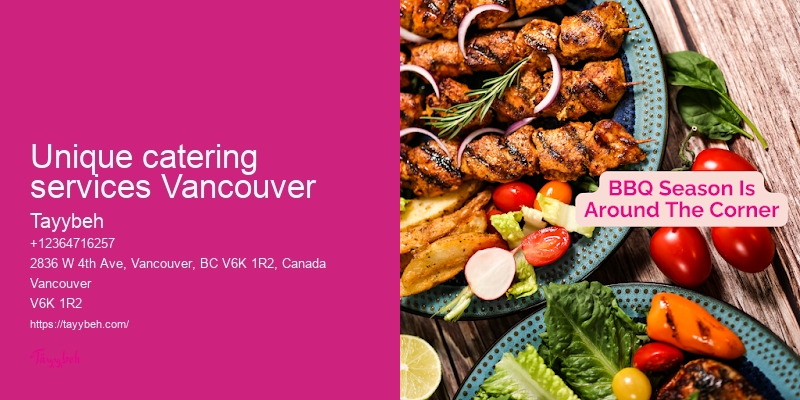 Gourmet Syrian Meal Vancouver