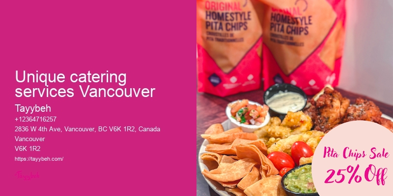 Mobile catering services Vancouver