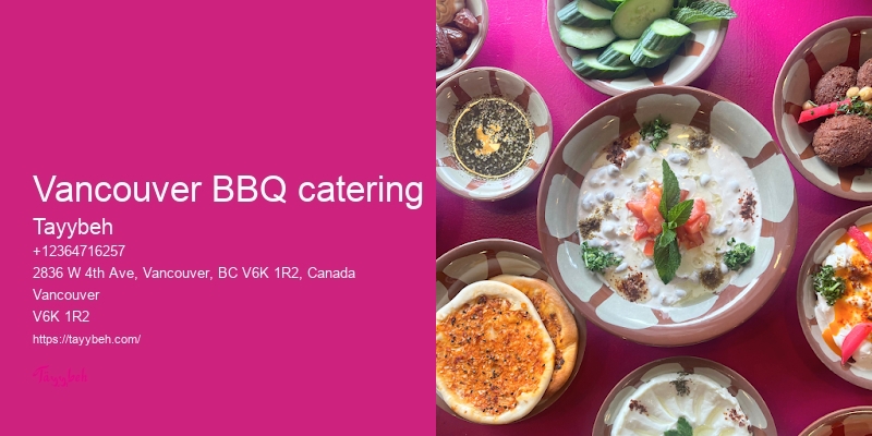 Full-Service Event Catering Vancouver