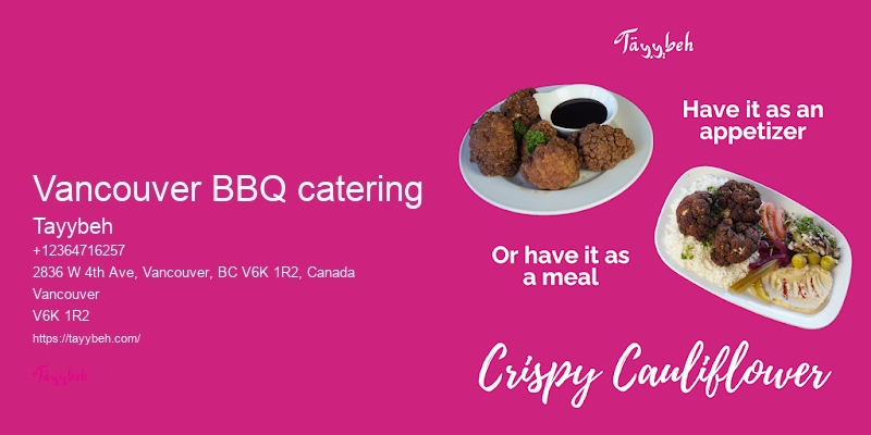 Catering delivery Vancouver