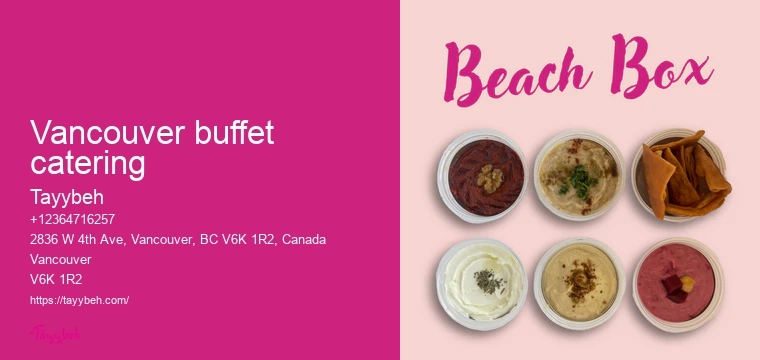 Vancouver catering for social gatherings