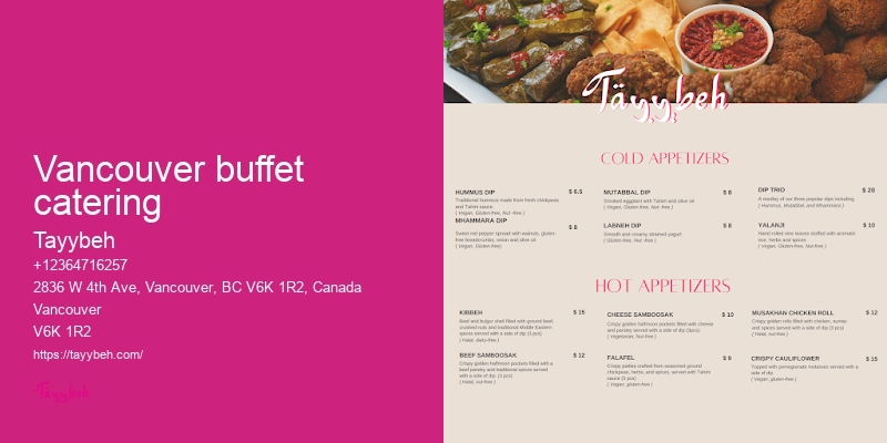 Syrian Food Online Vancouver