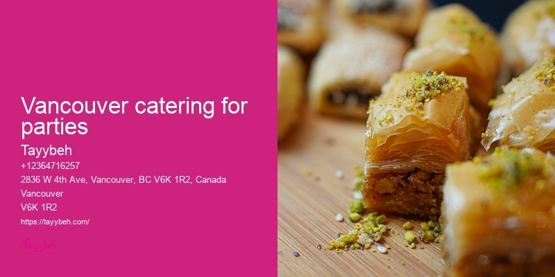Local catering reviews Vancouver