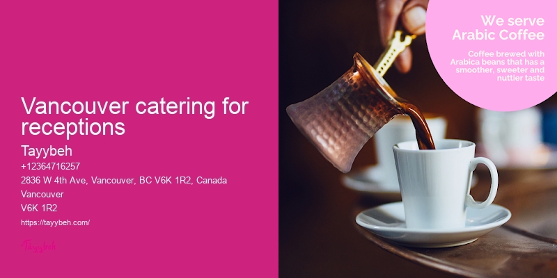 Top event catering Vancouver