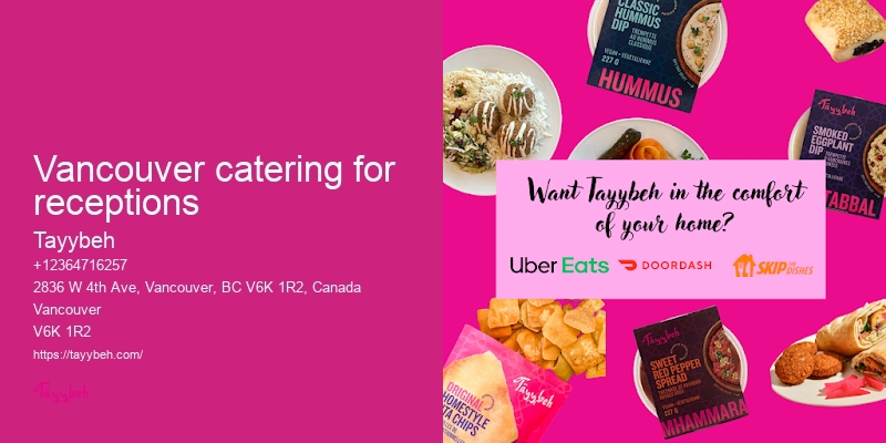 Custom catering Vancouver