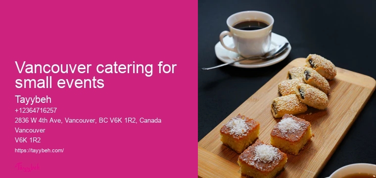 Catering for corporate events Vancouver