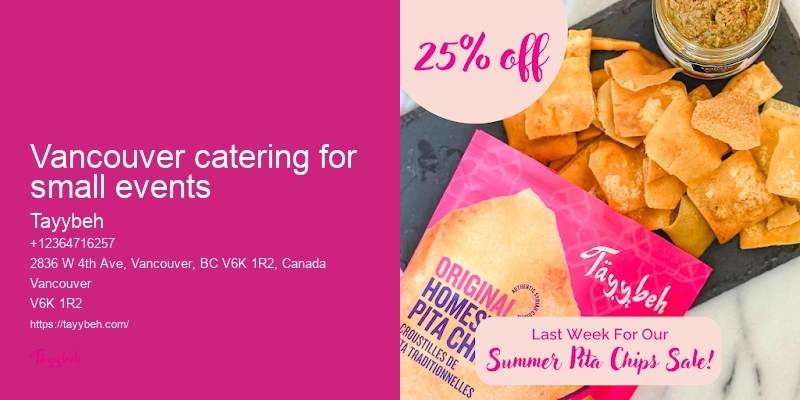 Vancouver wedding reception catering