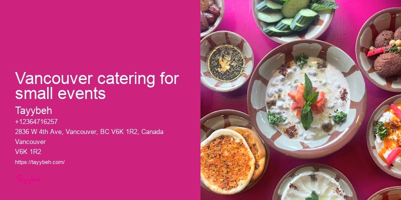Catering Company Vancouver
