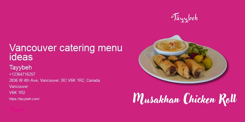 Local catering reviews Vancouver