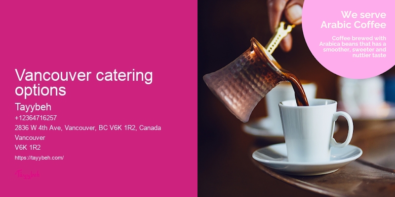 Vancouver lunch catering