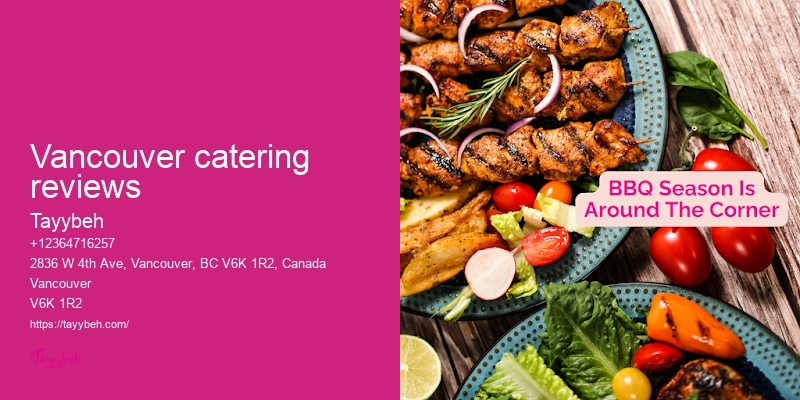 Vancouver all-inclusive catering