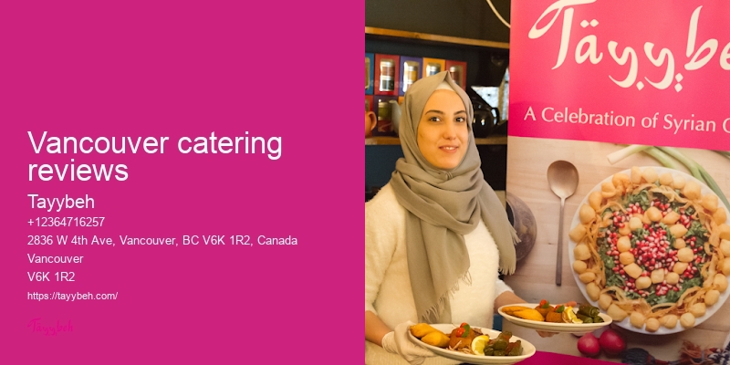 Gourmet halal catering Vancouver