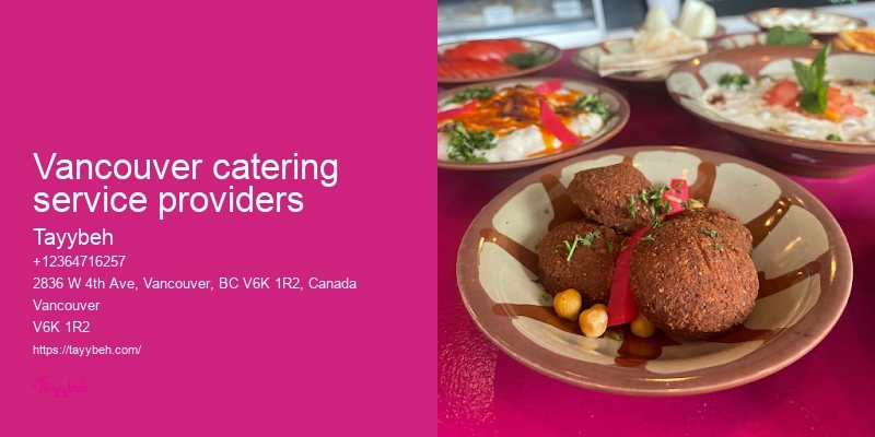Syrian Main Courses Vancouver