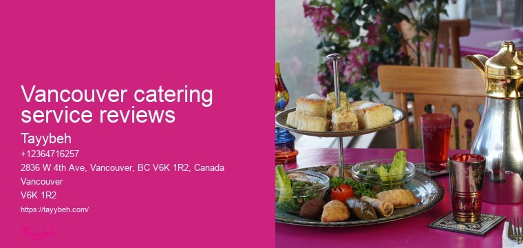 Catering for Business Events Vancouver
