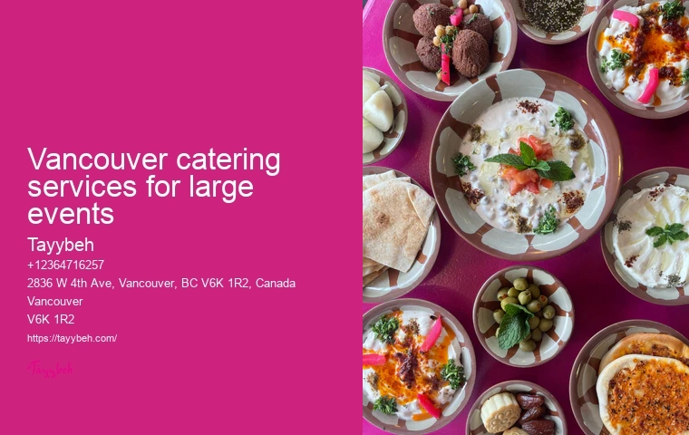 Syrian Food for Special Occasions Vancouver