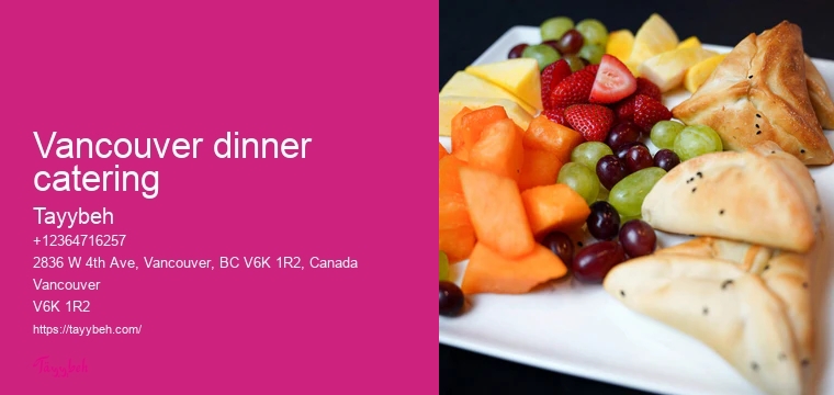 Vancouver catering for business events