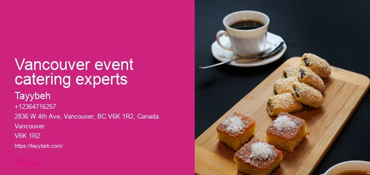 Vancouver halal catering for parties