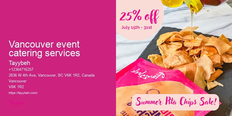 Event Catering Experts Vancouver