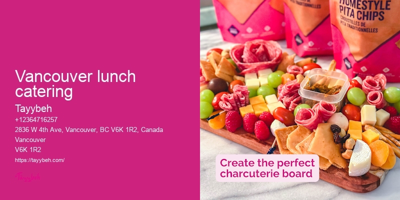Award-Winning Event Catering Vancouver