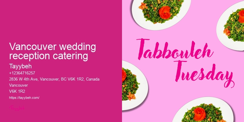 Vancouver catering services for festivals